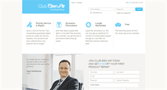 Desktop Screenshot of club-bienair.com